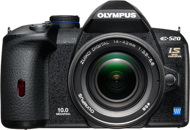 Front Olympus E-520